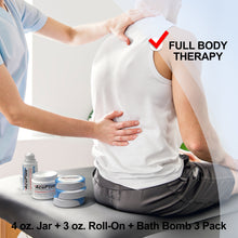 Load image into Gallery viewer, Wellness professional checking patient with AcuPlus bundle on bed.