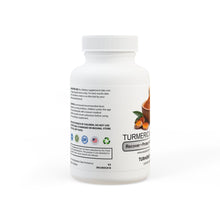 Load image into Gallery viewer, * NEW * Turmeric with BioPerine® (Black Pepper Fruit Extract) Supplement (60 Capsules)