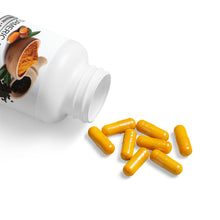 Load image into Gallery viewer, * NEW * Turmeric with BioPerine® (Black Pepper Fruit Extract) Supplement (60 Capsules)