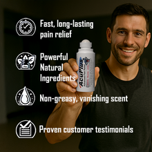 Load image into Gallery viewer, AcuPlus 3 oz. Pain Relief Roll-On – Fast-Acting, Hands-Free Application