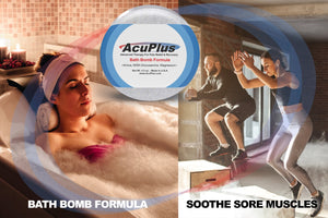 (3-Pack) AcuPlus Bath Bomb, 4.5 oz.